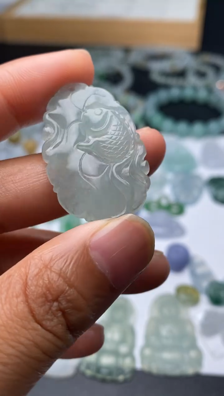 定制翡翠未镶嵌毛货翡翠~