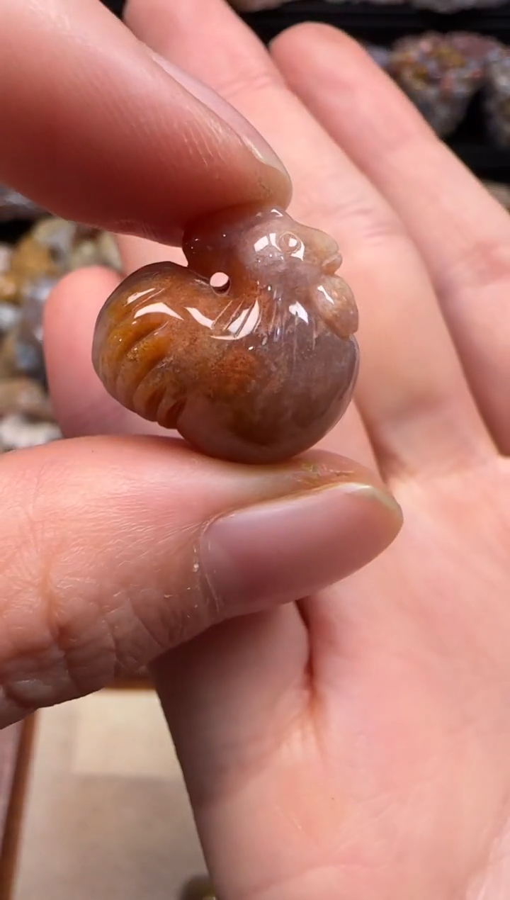 【闪购商品】硅化珊瑚（珊瑚玉）颈饰未镶嵌180