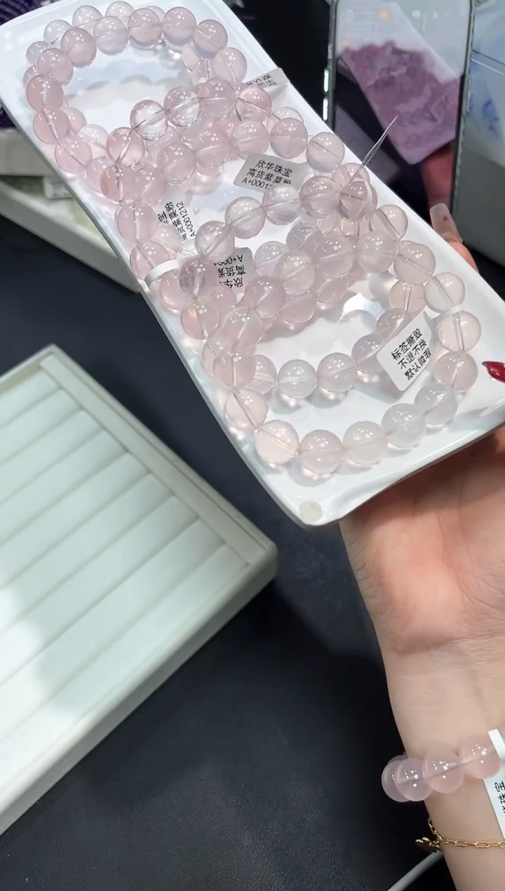 【闪购商品】水晶手串未镶嵌17p多样性发其一/1条默认微瑕