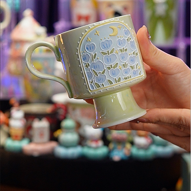 设计师款  拼好饭老师  131-1  陶瓷杯