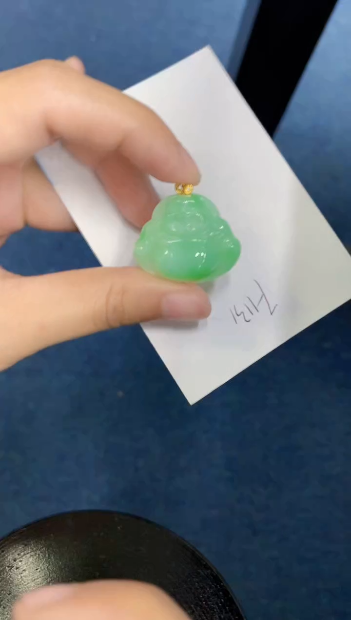 【闪购商品】翡翠颈饰18K金镶嵌000000000