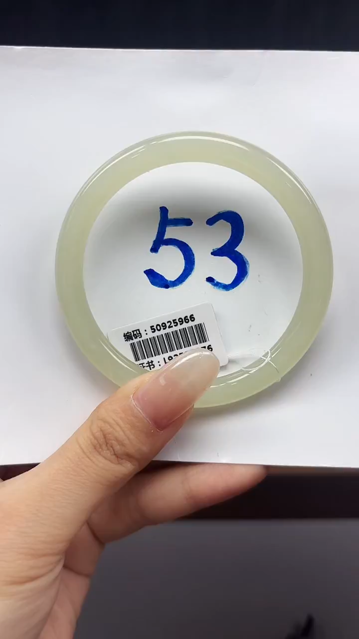 未镶嵌手镯和田玉5966