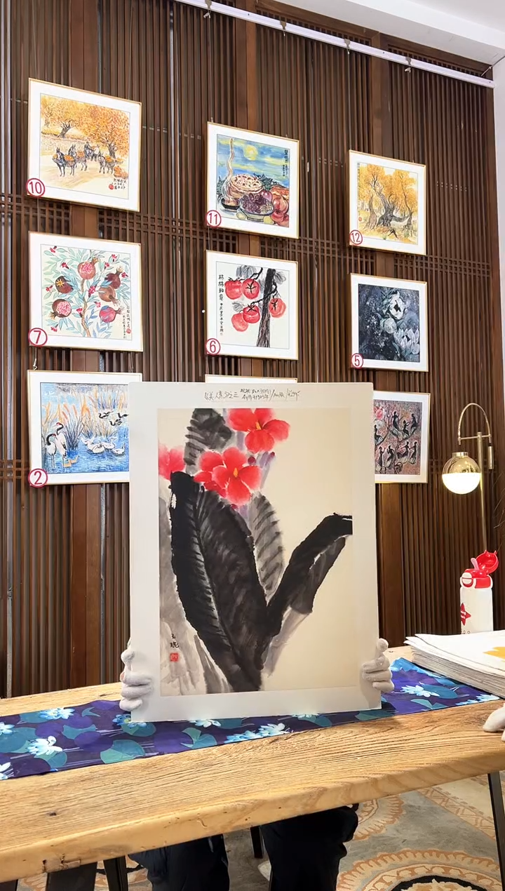 版画版画耿玉琨名章限量版画S