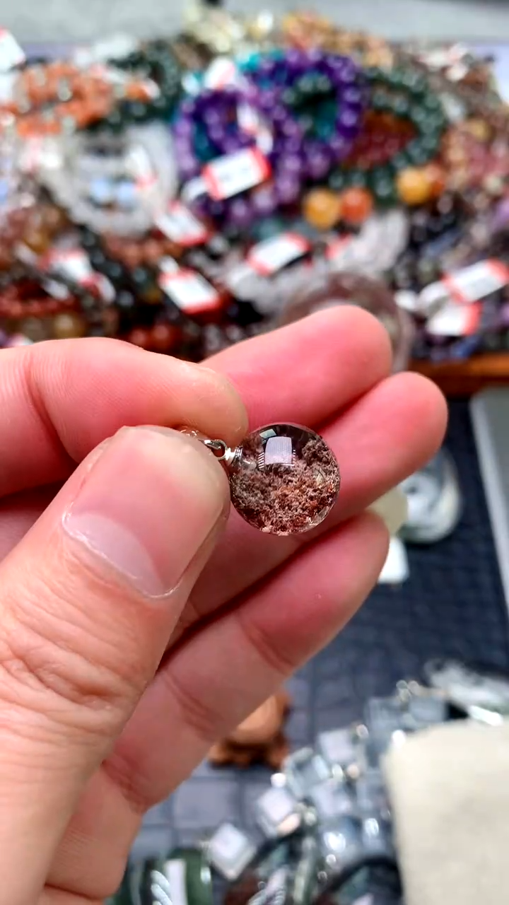 【闪购商品】水晶吊坠(赠链)合金28