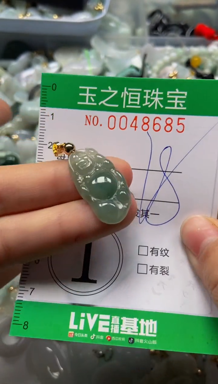 【闪购商品】翡翠颈饰未镶嵌闪购0048685