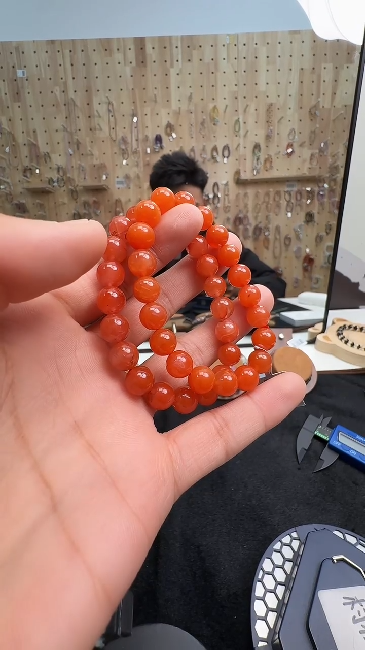 未镶嵌手链南红玛瑙村0562 约9mm 多样性发一件