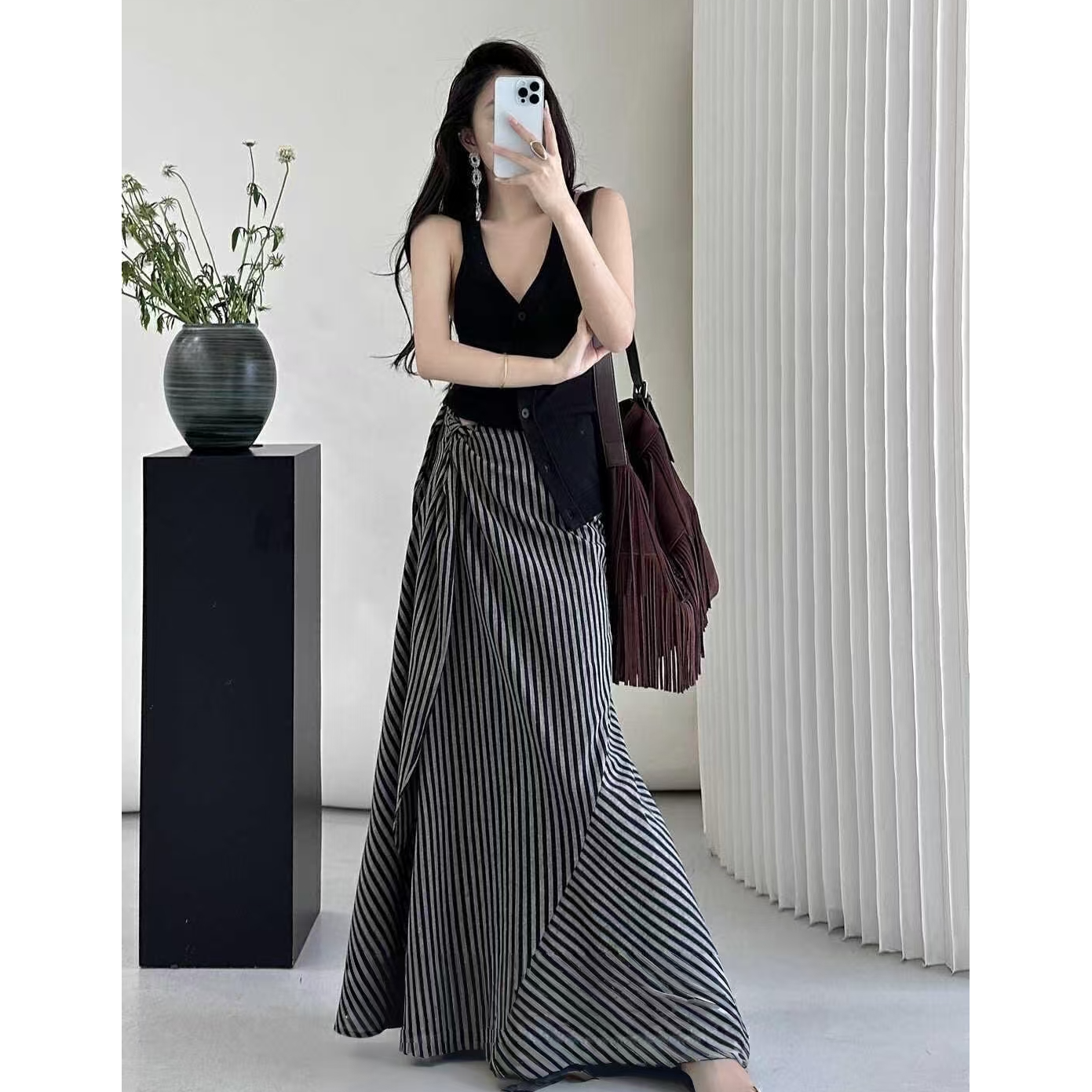 【701-750】娴娴~新款夏季显瘦百搭气质老钱风连衣裙气质国风24