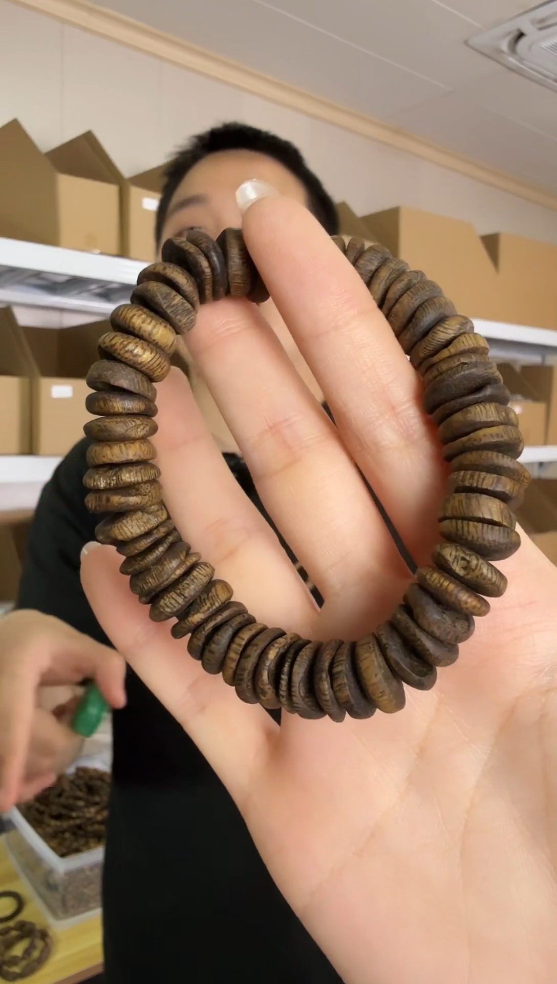 沉香手串海南沉香随形手串单圈 /多样性发其一