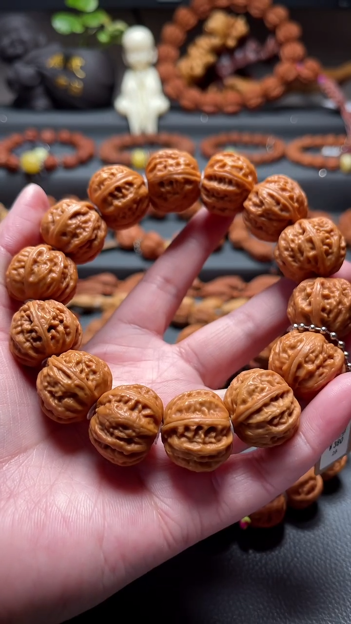 【闪购商品】文玩核桃吊坠文玩手串