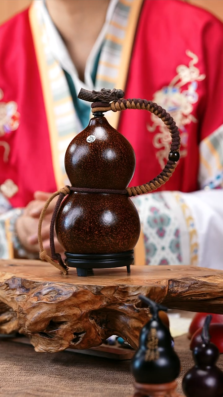 【闪购商品】225—光岳葫天然大漆酒葫芦不含漆珠