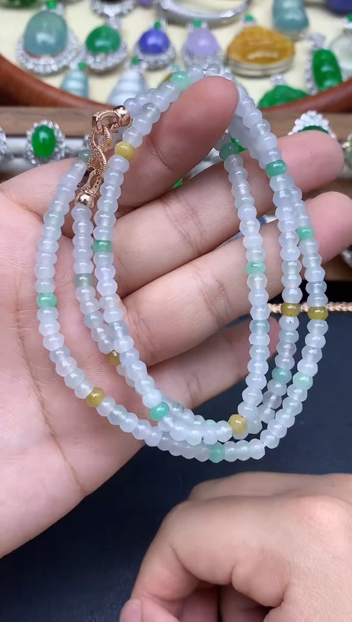 颈饰未镶嵌翡翠228-中国好珍宝