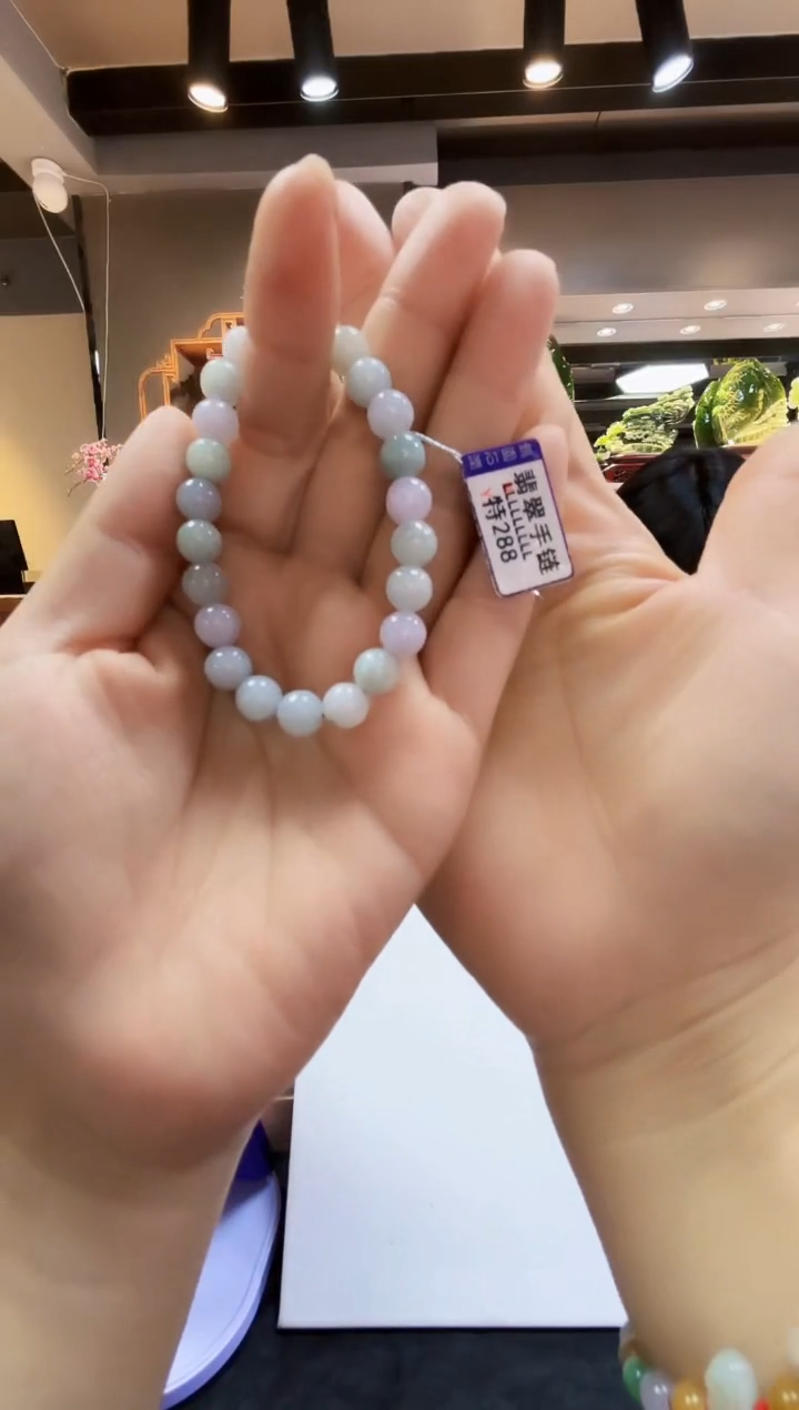 【闪购商品】翡翠颈饰未镶嵌手链8