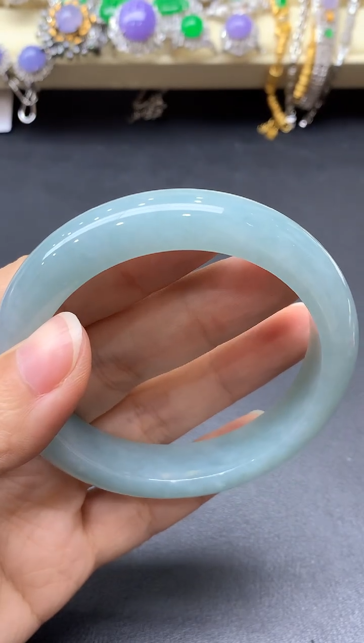 未镶嵌手镯翡翠705-中国好珍宝