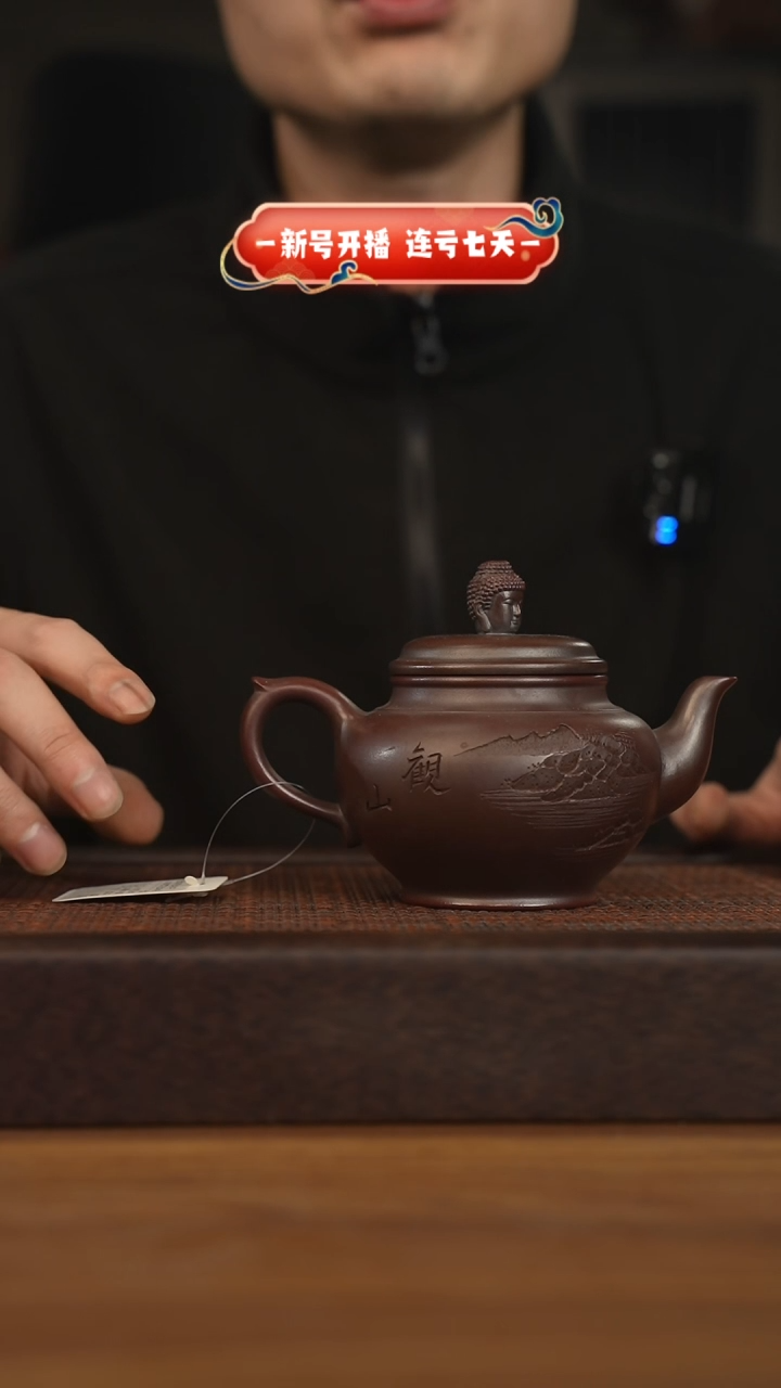 【闪购商品】紫砂茶壶宜兴原矿紫砂壶H8275