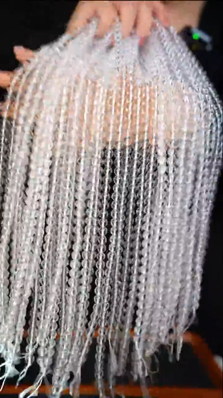 未镶嵌珠宝半成品水晶白水晶A货8m串珠多样性发其一