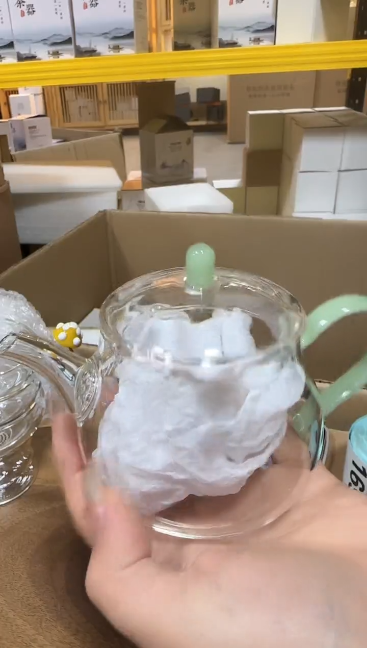 【闪购商品】绿玉青云壶高硼硅