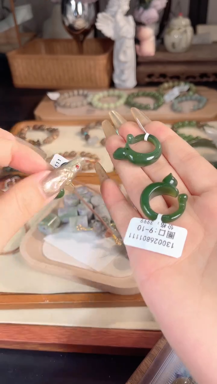 未镶嵌戒指和田玉多样性发其一备注圈口