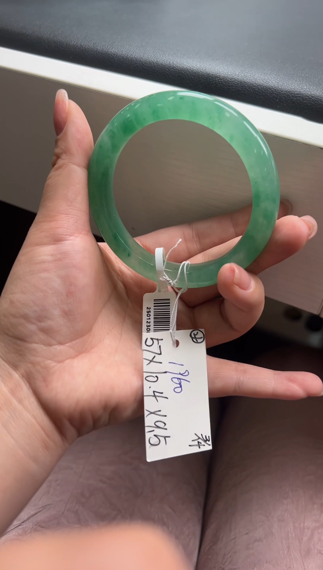 【闪购商品】石英质玉合金手镯非洲翠拍下联系小耳机看购买须知！