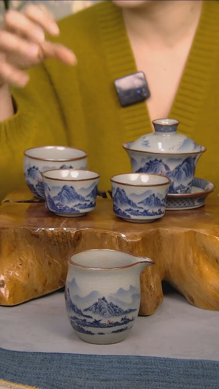 简装家用款5件套 陶瓷家用茶具系列