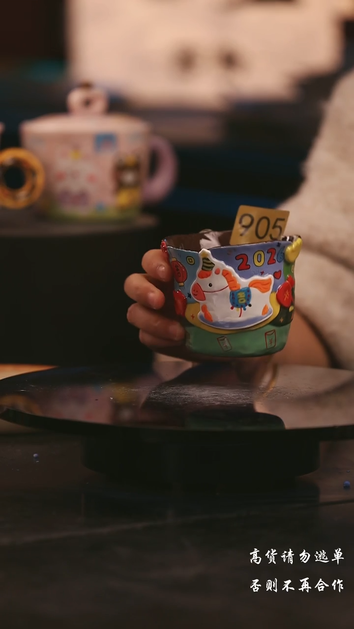 陶瓷景德镇可爱设计师款陶瓷 