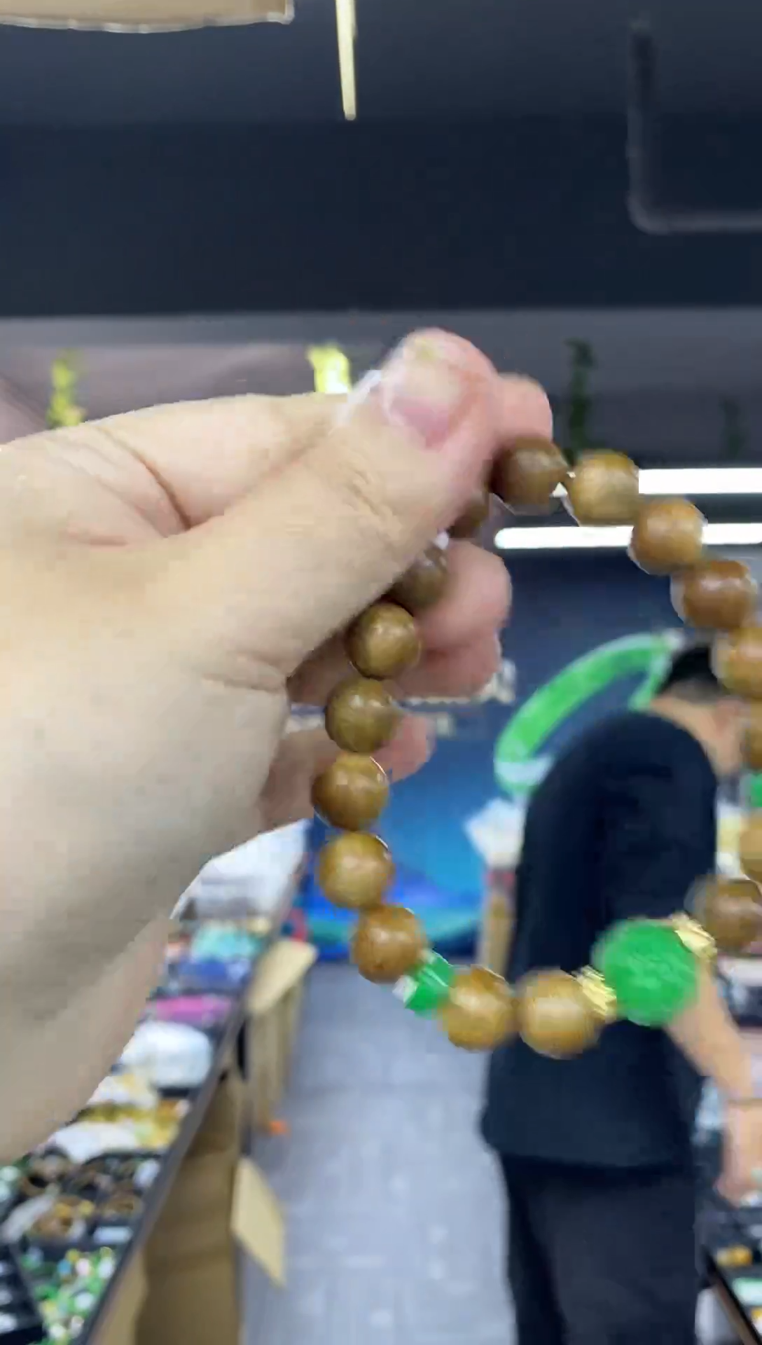 未镶嵌手链翡翠多样性发其一颜色微差