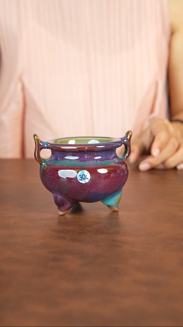 305号/无礼盒原矿原产地钧瓷茶具