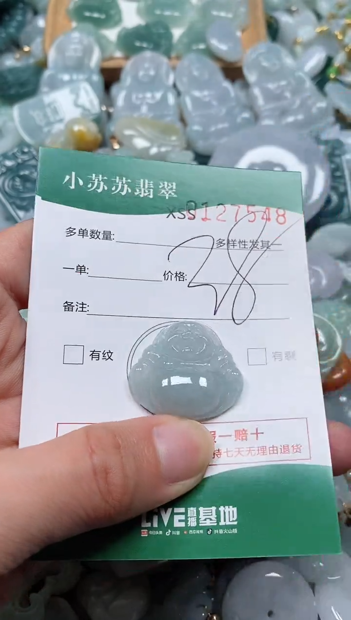 【闪购商品】翡翠颈饰未镶嵌闪购商品0127548