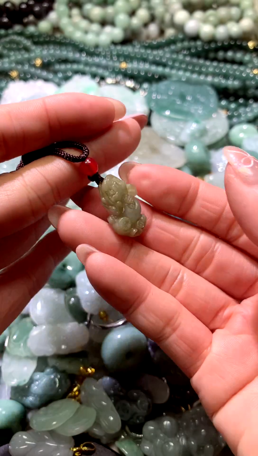 吊坠(不含链)未镶嵌翡翠1