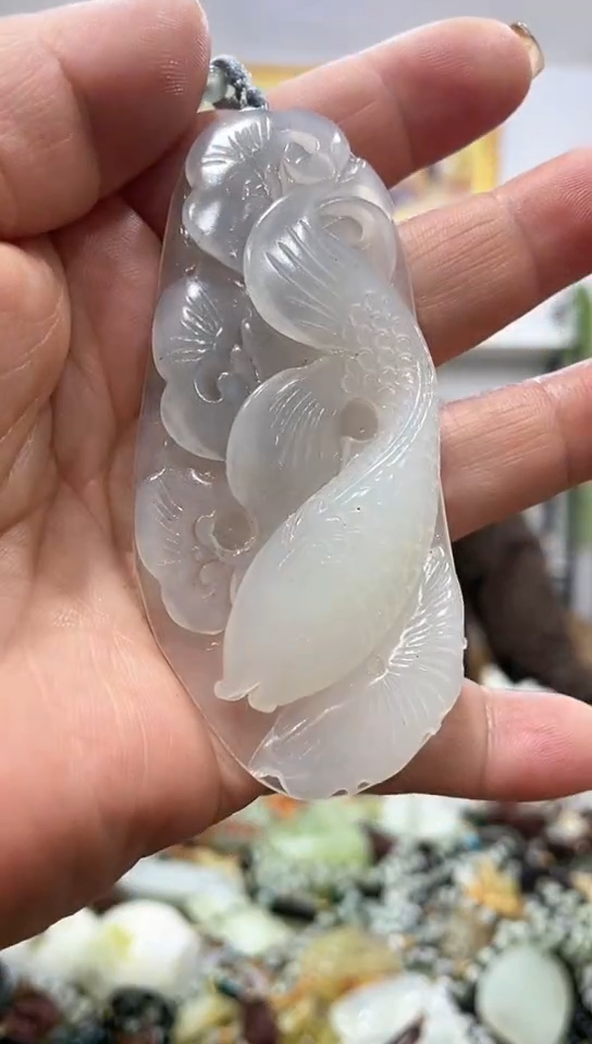 未镶嵌岫玉挂件 