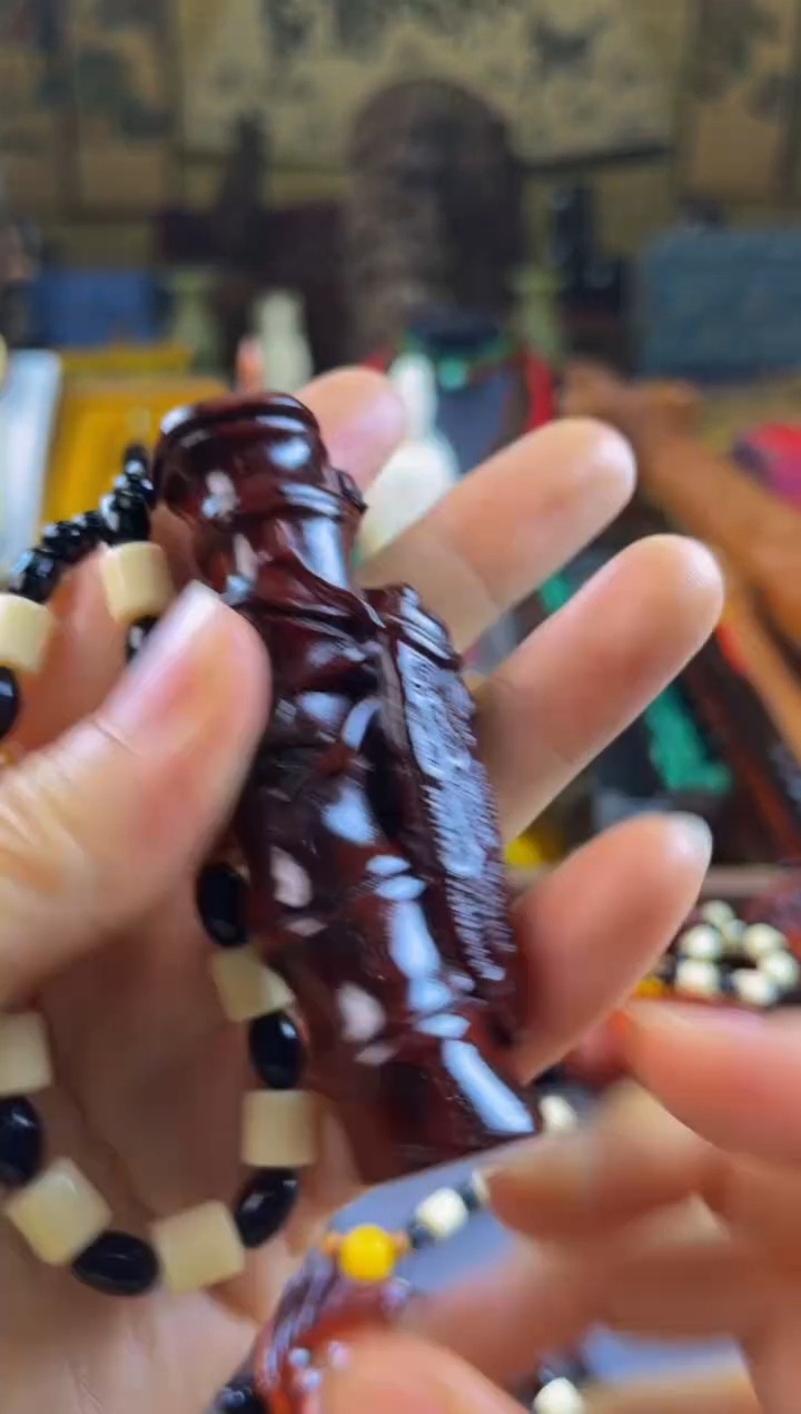 檀香紫檀（小叶紫檀）手把件