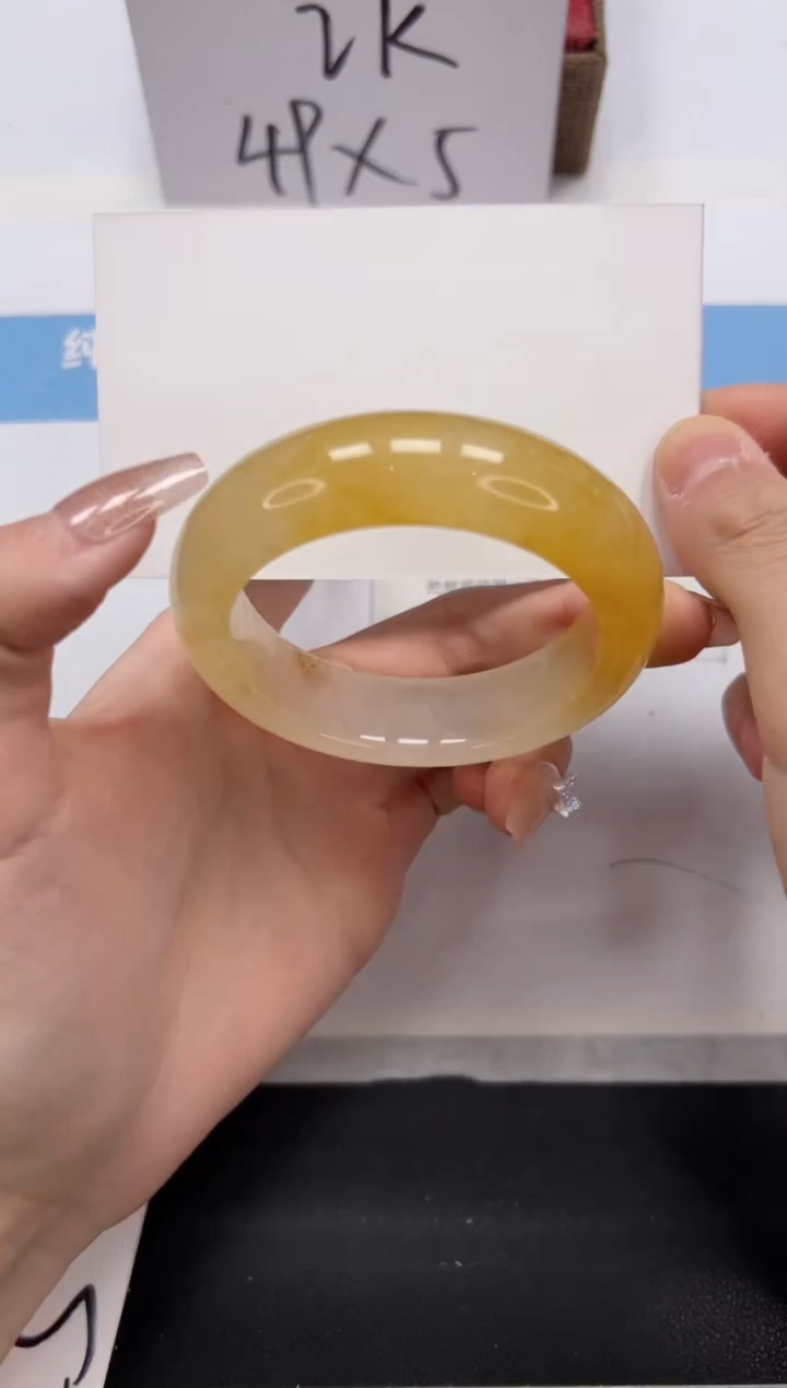 石英质玉手镯未镶嵌A52-54.1