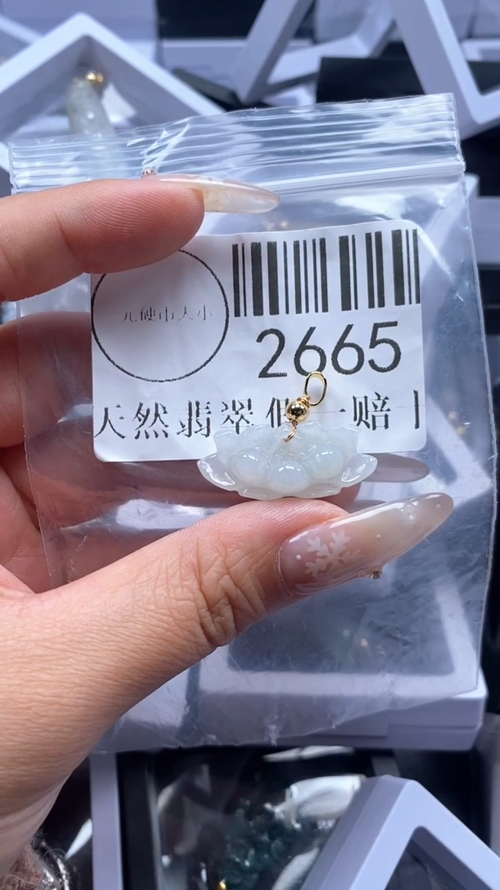 颈饰未镶嵌翡翠2665