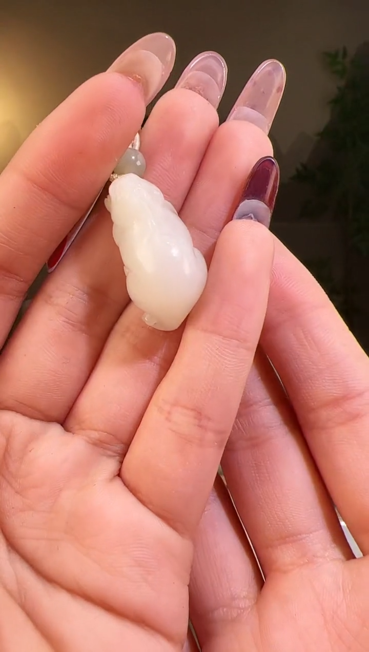 【闪购商品】和田玉颈饰未镶嵌貔貅5220