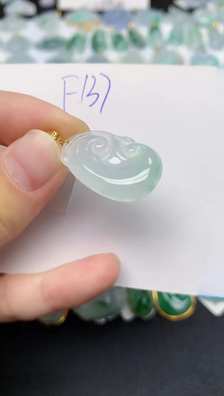 颈饰未镶嵌翡翠天然缅甸A货翡翠百元以上9元证书费自理