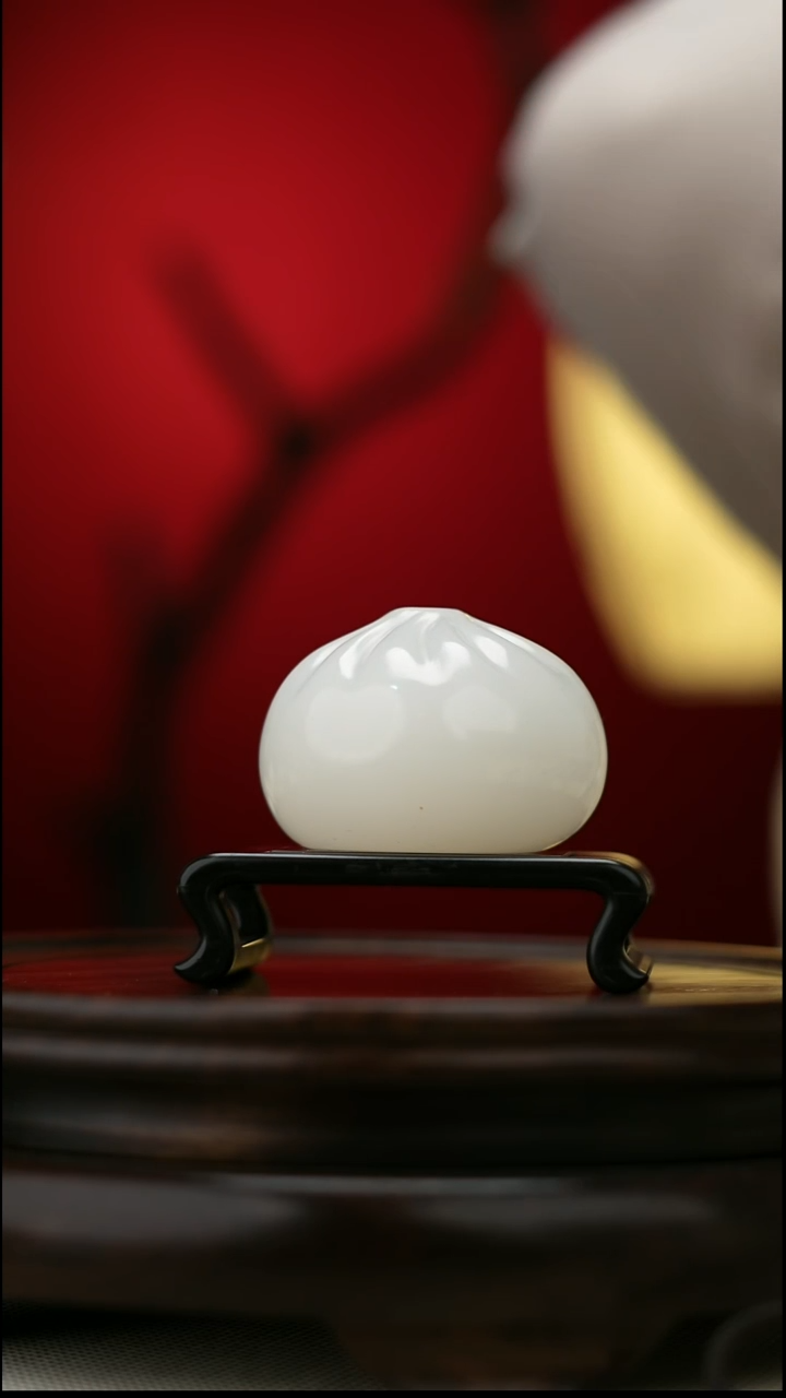 玉【小福包】天然玉石摆件