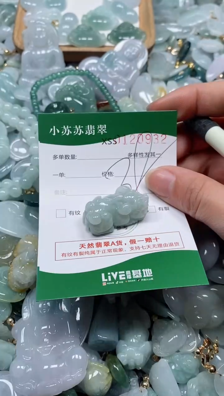 【闪购商品】翡翠颈饰未镶嵌闪购商品0102932