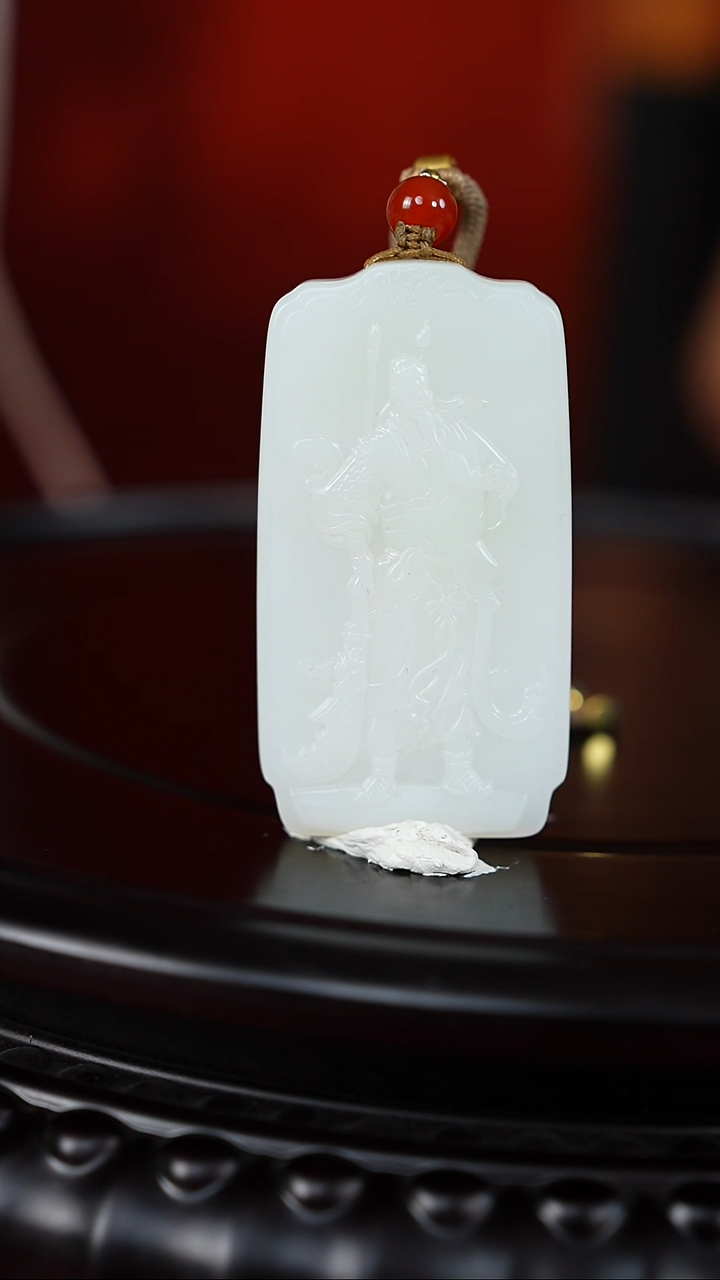 和田玉未镶嵌挂件挂件（大雄）039