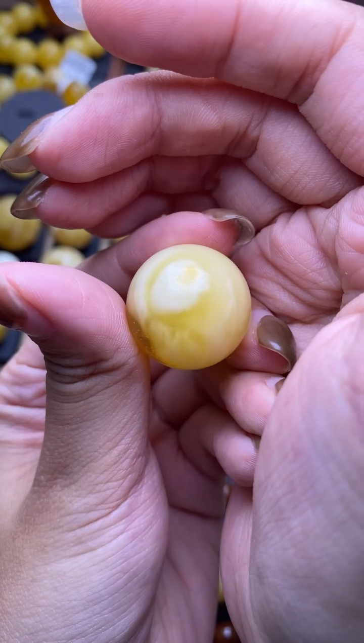 【闪购商品】琥珀裸石未镶嵌大小姐珠宝严选161