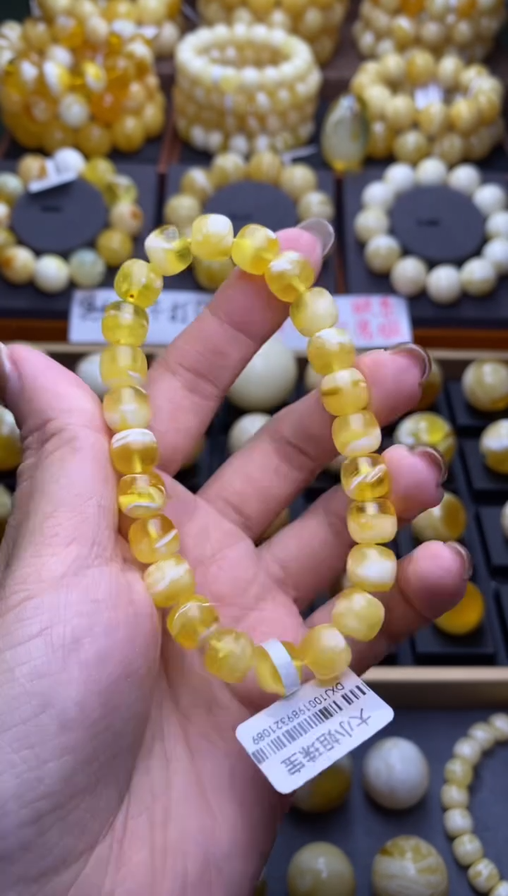 【闪购商品】琥珀裸石未镶嵌大小姐珠宝严选56