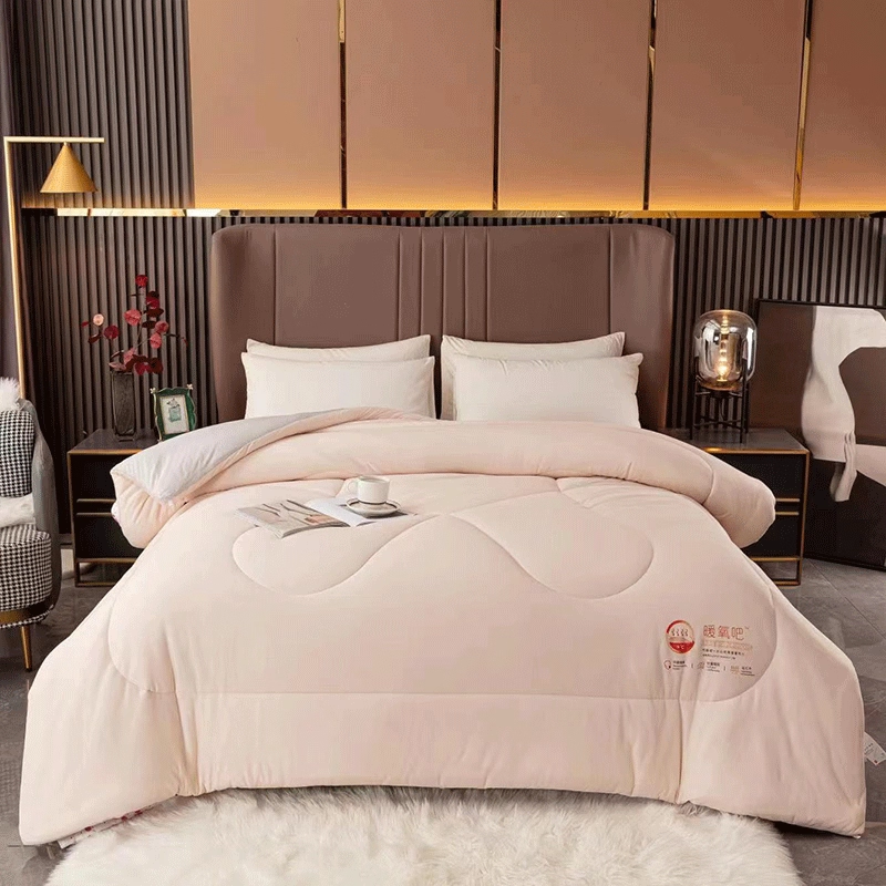 超柔磨毛A类火山岩抱抱被