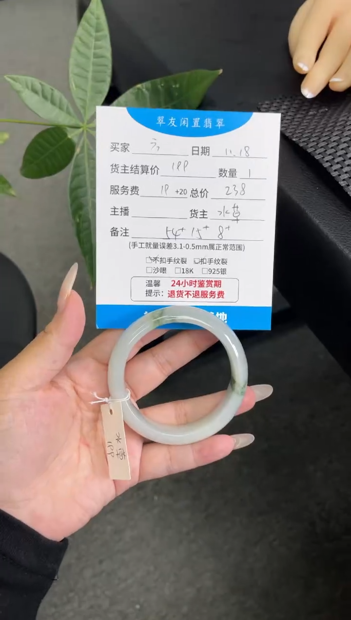未镶嵌手镯翡翠?**?手镯