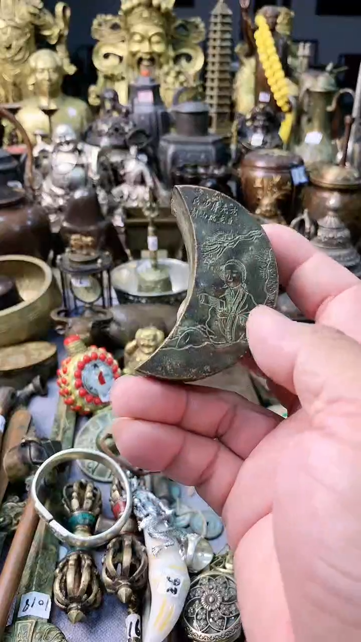 鸿兴工艺摆件月牙墨盒