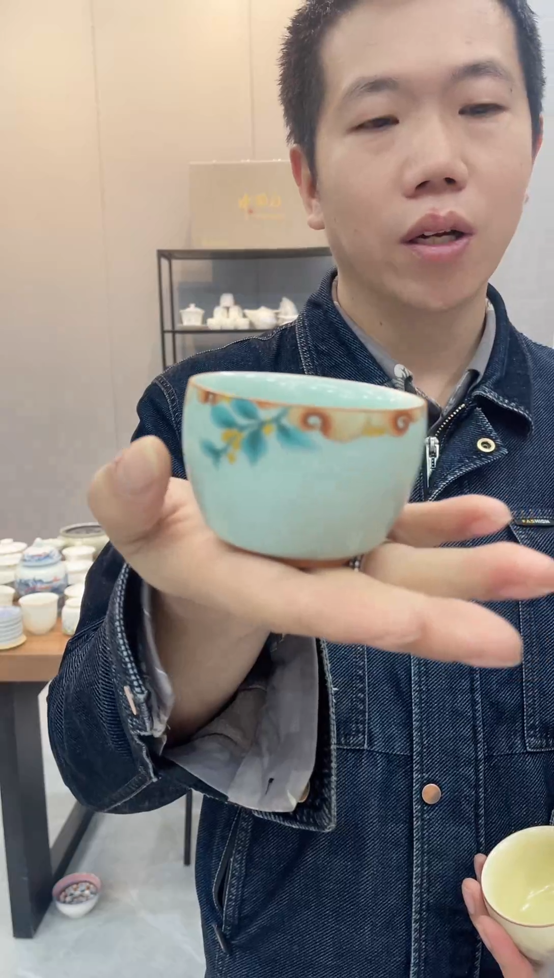 【闪购商品】【席欢李商城】青汝马蹄桂枝杯