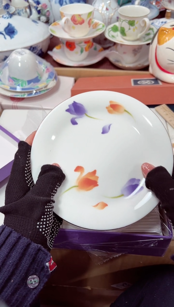 【闪购商品】瓷片5只7星耀日瓷感谢支持