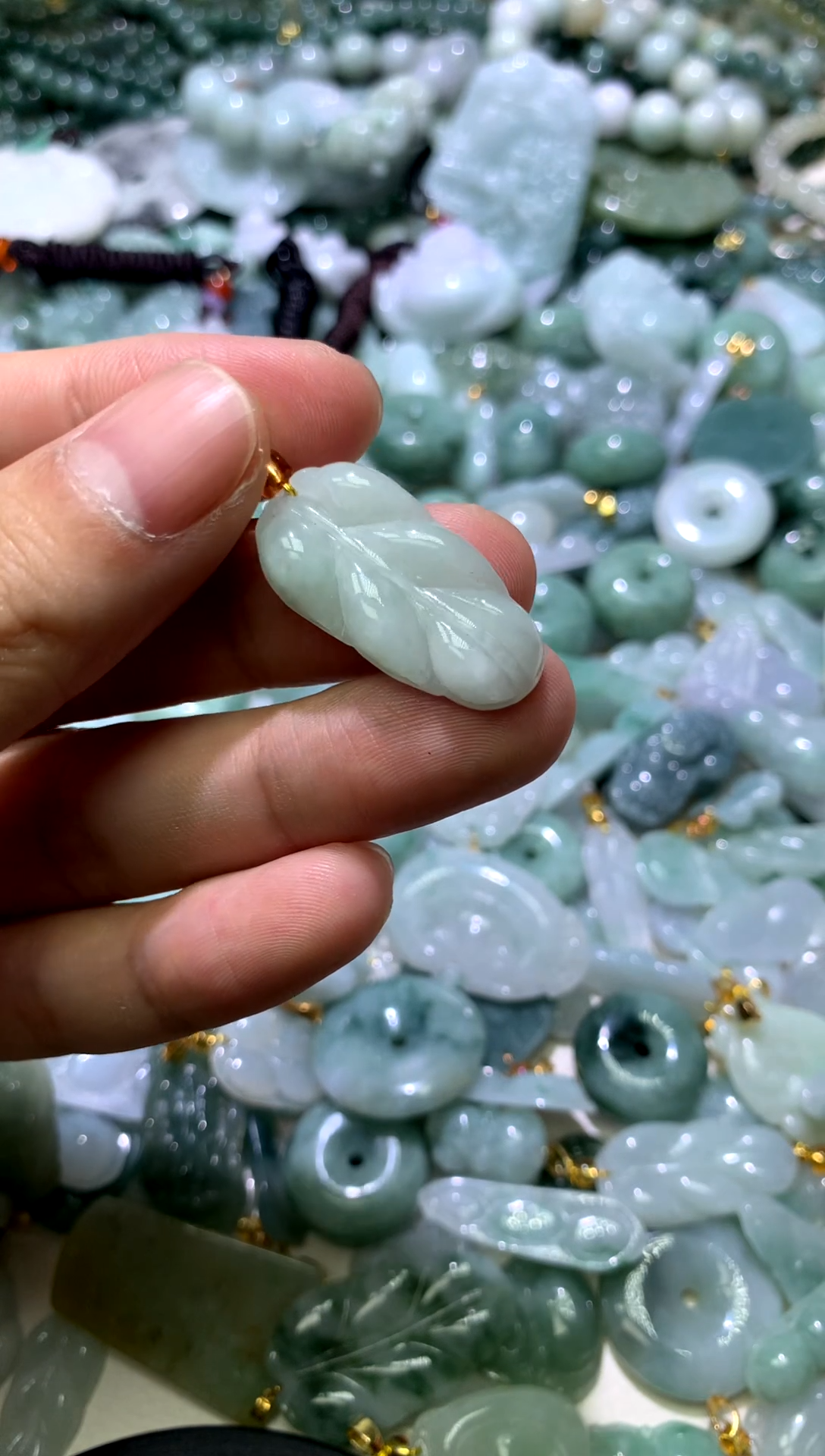 吊坠(不含链)未镶嵌翡翠1