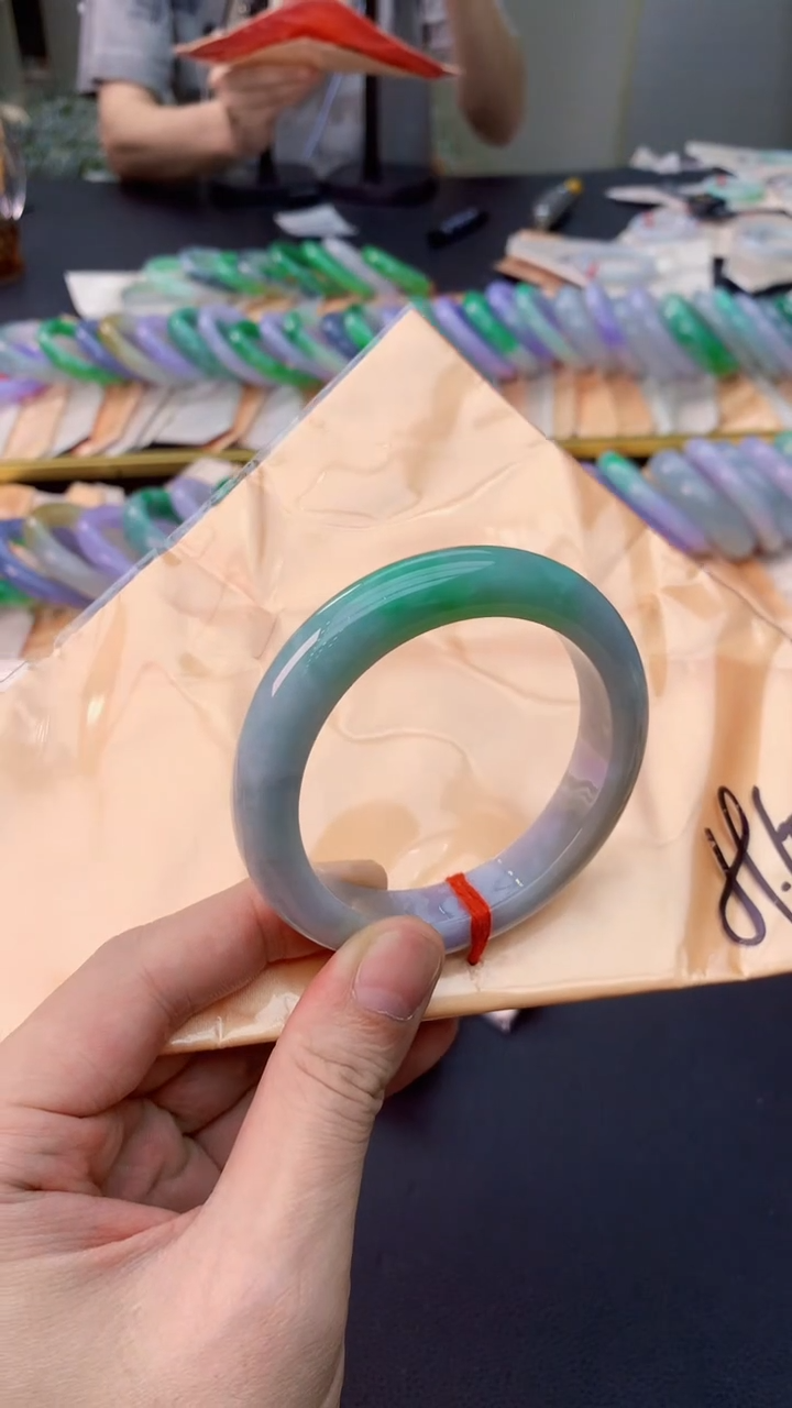 翡翠手镯未镶嵌0348707577