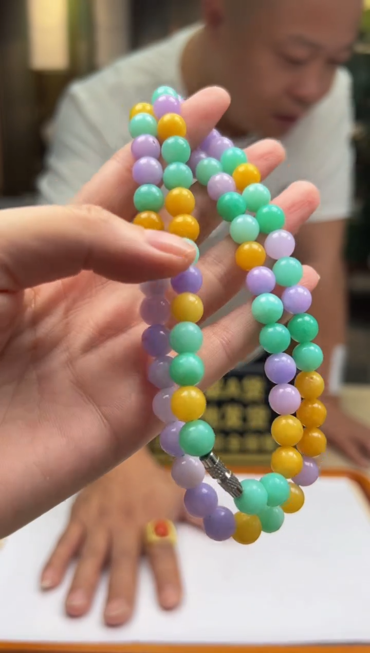 翡翠未镶嵌颈饰YY-2025-6-7-31