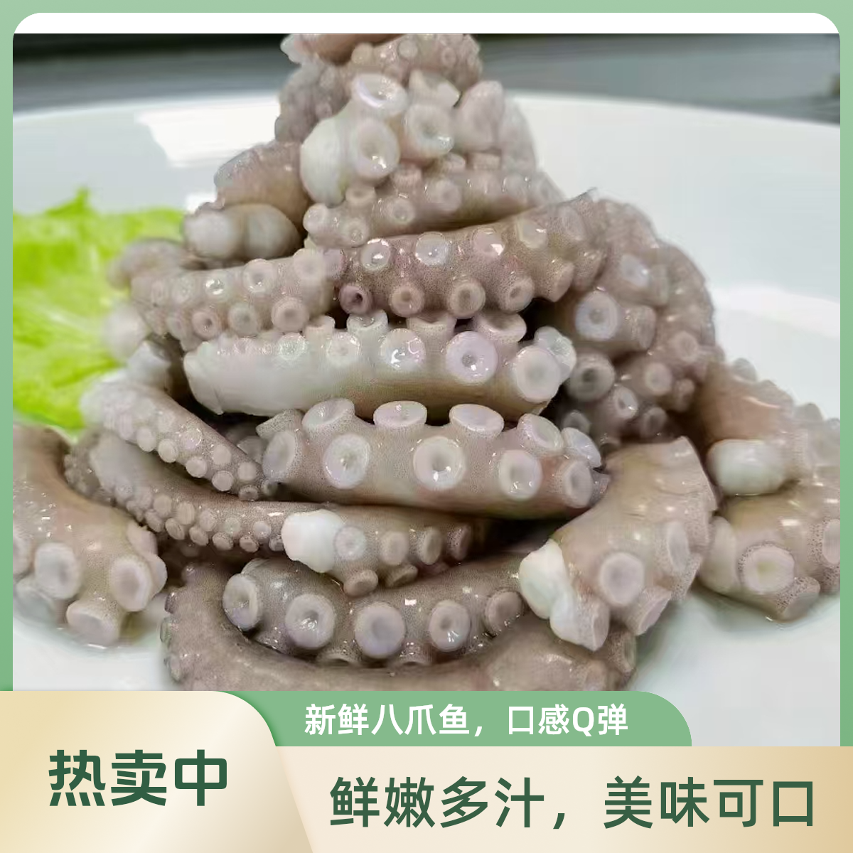刚到八爪鱼  章鱼 已清理内脏，拆包即食