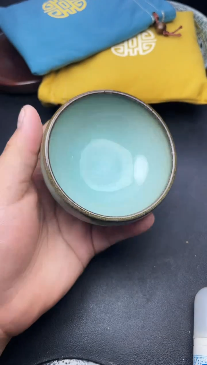 【闪购商品】茶盏197叶紫建盏叶紫