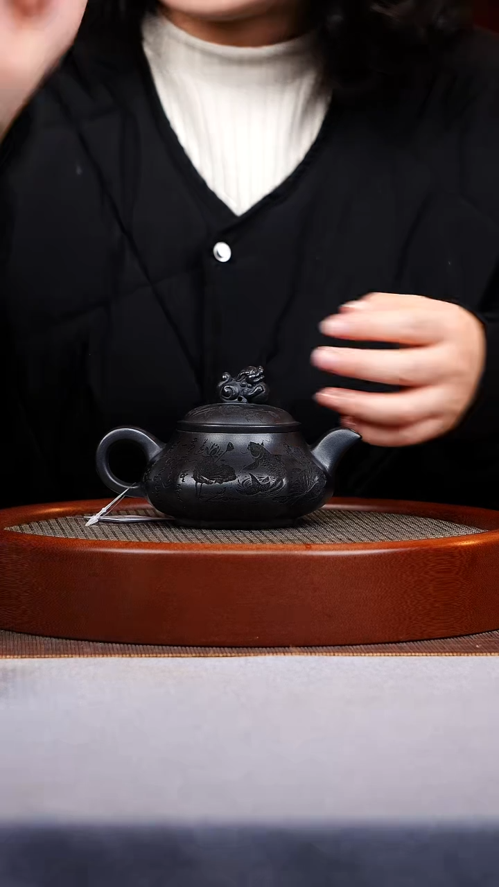 茶壶紫砂宜兴紫砂 汪东升